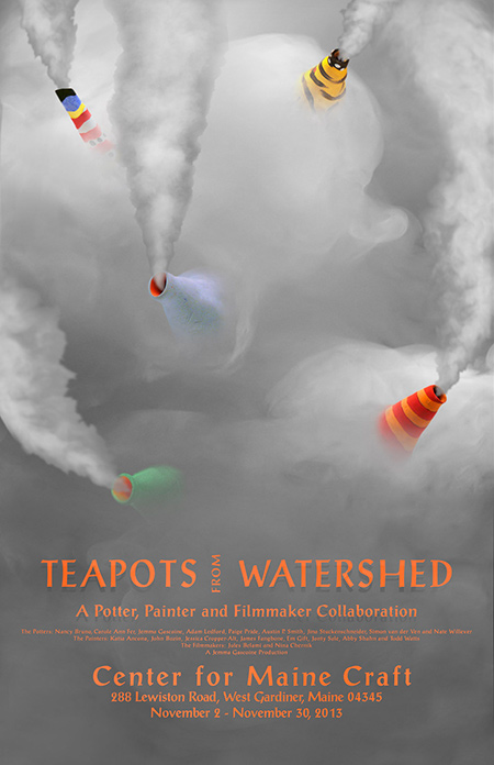 Teapots from Watershed poster
